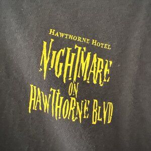 Nightmare On Hawthorne Blvd 2013 Tshirt Hawthorne Hotel Salem MA Men’s XL